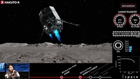 ispace lunar lander descends to moon but fate unclear after contact lost