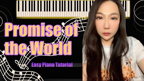 Promise of the World | Howl's Moving Castle | Piano | Easy Short Tutorial