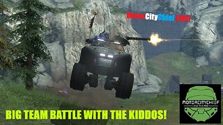 Halo: Master Chief Collection BIG TEAM BATTLE with the kiddos!
