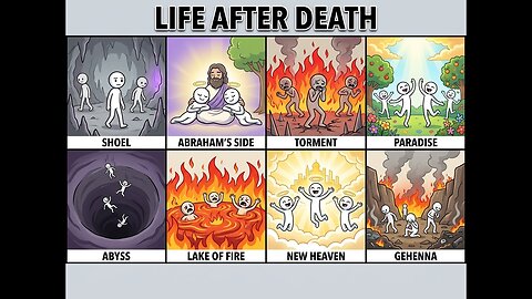 Cosa succede VERAMENTE dopo la morte secondo la Bibbia?La vita dopo la morte spiegata DOCUMENTARIO Gesù disse:'NESSUNO può servire due padroni,Dio e il denaro' e disse la parabola del ricco e Lazzaro citata nei vangeli