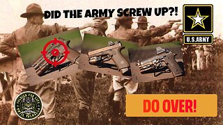 US Army Modular Handgun Trial Do-Over!