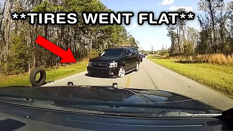 Mom Flees Police With 2 Kids😲