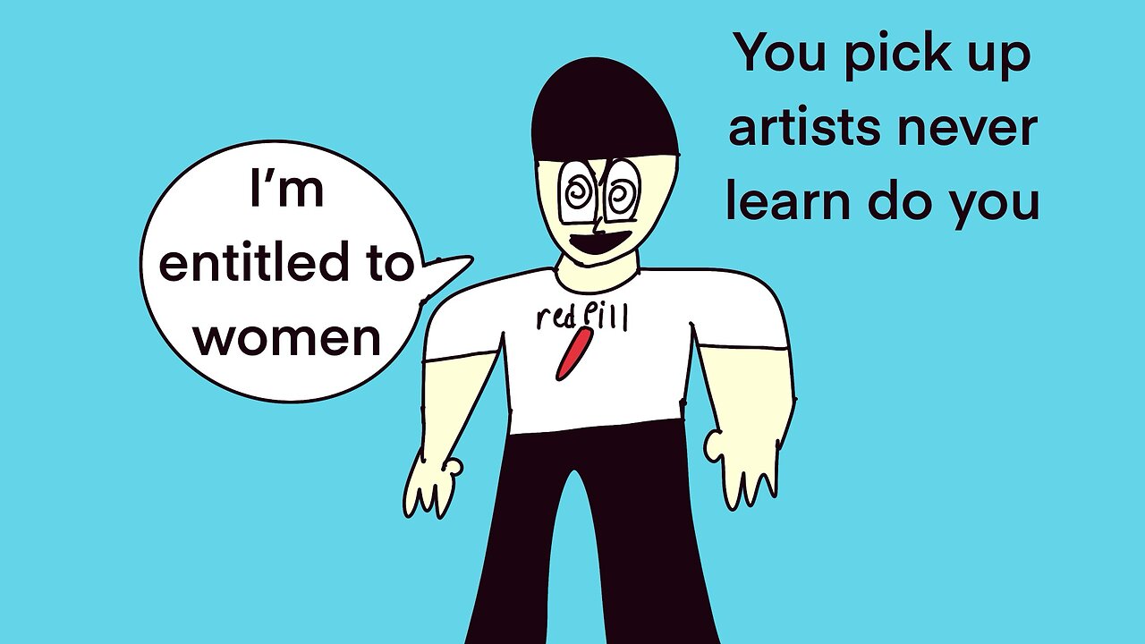 A pick up artist cartoon