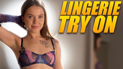 Celty Purple Lingerie | Try-On Haul