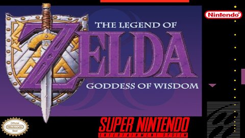 The Legend of Zelda - Goddess of Wisdom - A Link to the Past MOD w/Orchestral Music Patch (SNES)