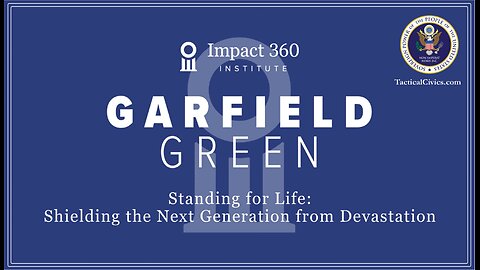 250617 Tactical Civics™ GEN Z spokesman Garfield Green presenting at impact 360
