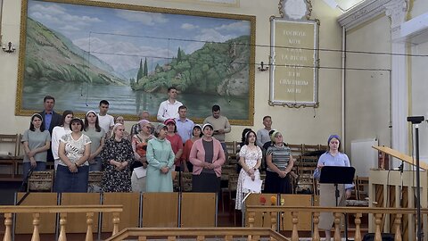 Страшно бушует житейское море… Общее пение.
