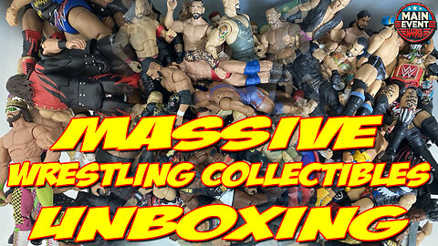 MASSIVE Wrestling Collectibles UNBOXING