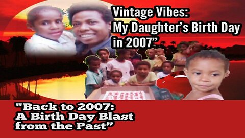 Vintage Vibes: My Daughter’s Bird Day in 2007