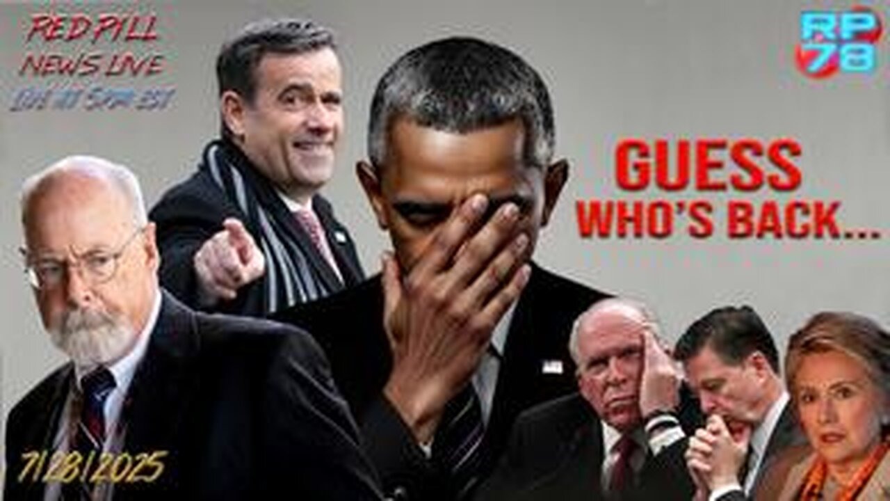 CIA Dir. Ratcliffe Announces DECLAS of Durham Report on Red Pill News Live