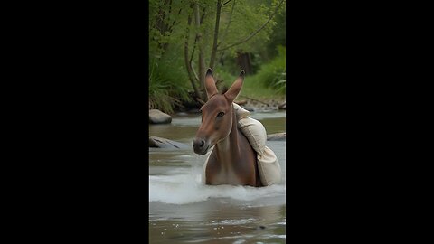 The Clever Donkey and the Farmer’s Lesson
