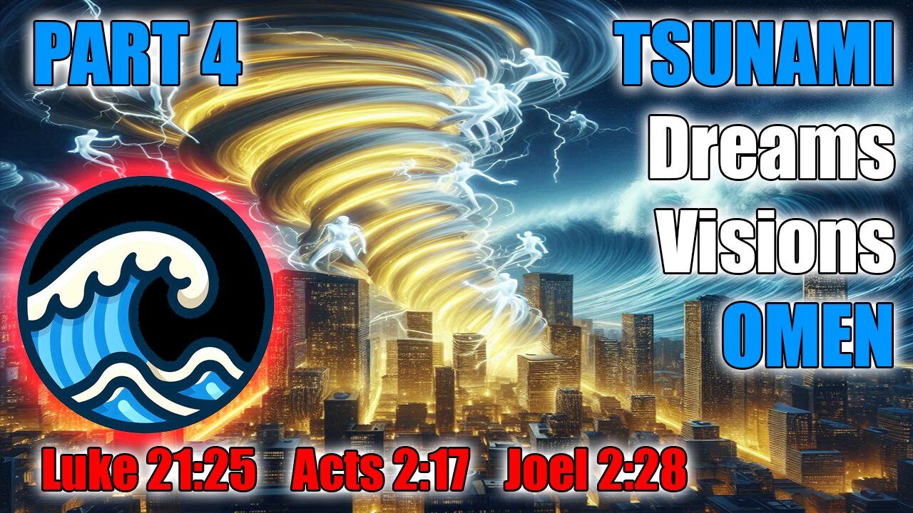 🌊🌊🌊 HIGH lll LIGHTS - TSUNAMI DREAMS Part 4 Deep Sleep Omens #esp #psionics #christianity