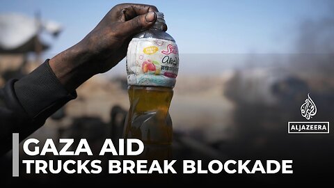 140 aid trucks enter Gaza Relief for Palestinians under Israeli blockade