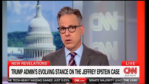 Jake Tapper suddenly journalisming