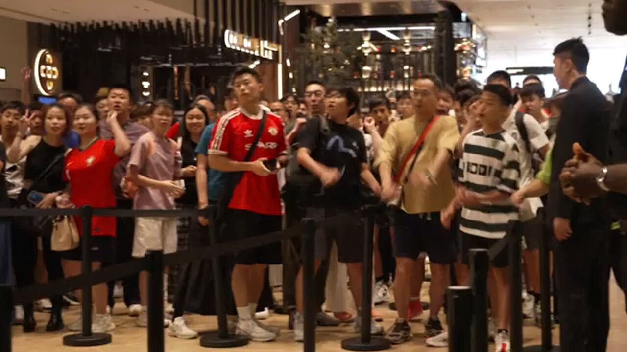 Cristiano Ronaldo exhibition opens in Hong Kong