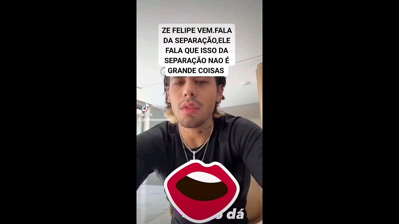 Zé Felipe desabafa