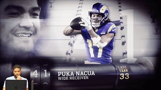 CHANNELADRIANTV Reacts | 41: Puka Nacua (WR, Rams) | Top 100 Players of 2025