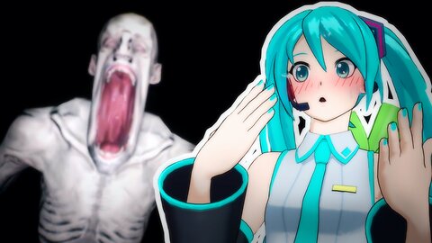 Miku Encounters An SCP-096