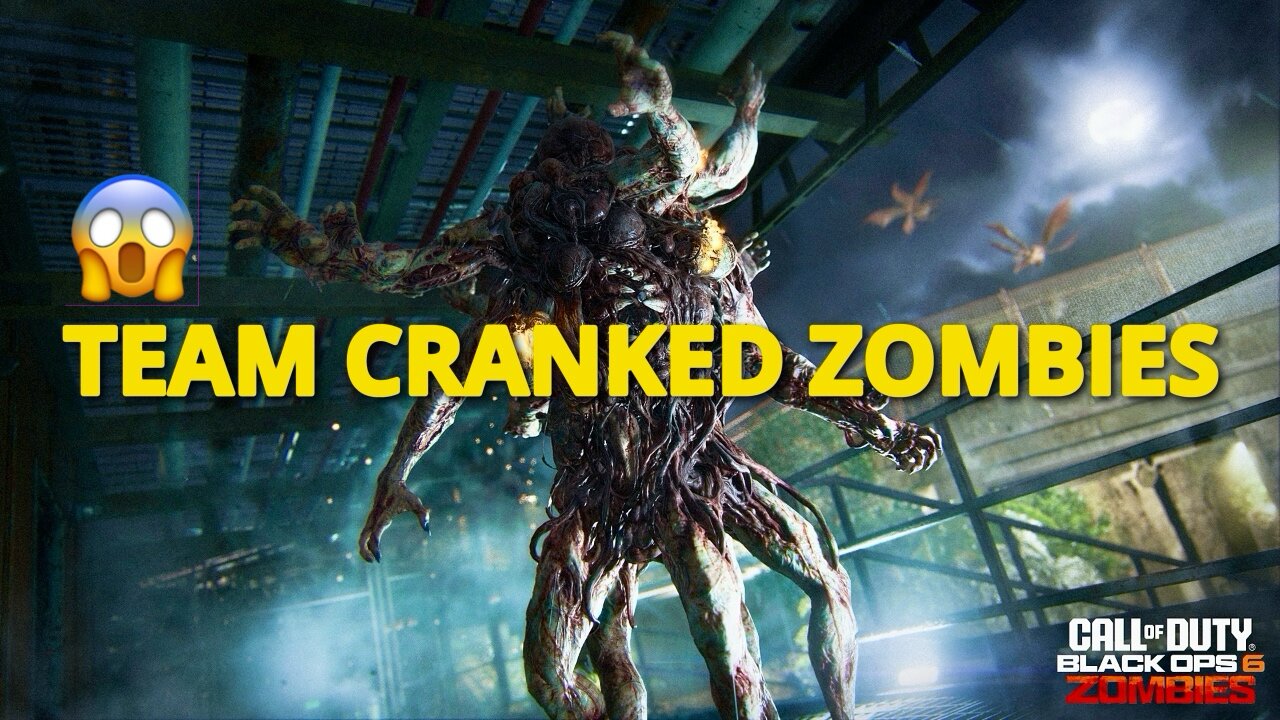 Team Cranked Zombies is PURE CHAOS in Black Ops 6! (Montage)