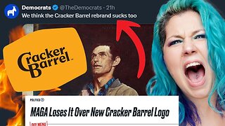 Cracker Barrel Goes BROKE! And They're Blaming MAGA?! | Clownfish TV
