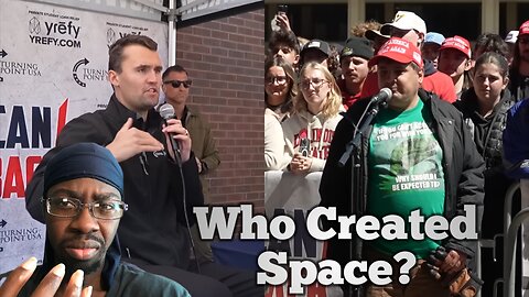 Charlie Kirk Debates Atheist That Thinks Space Has No Maker