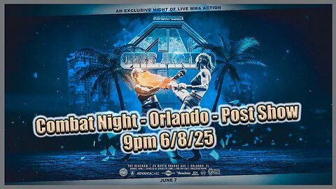 Combat Night Orlando Post Show