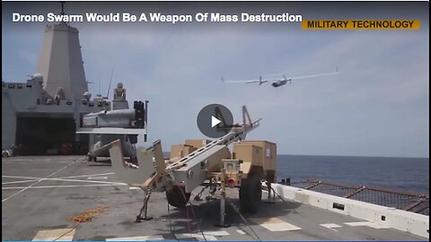 "Drone Swarm as a Potential Weapon of Mass Destruction"