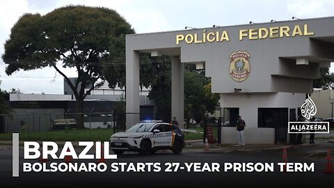 Ex-Brazilian president Bolsonaro starts serving his 27-year prison term for coup plot