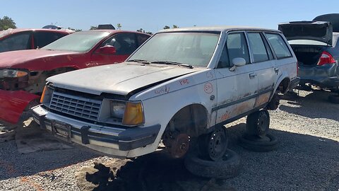 1981 Ford Escort GLX Wagon Junkyard Tour