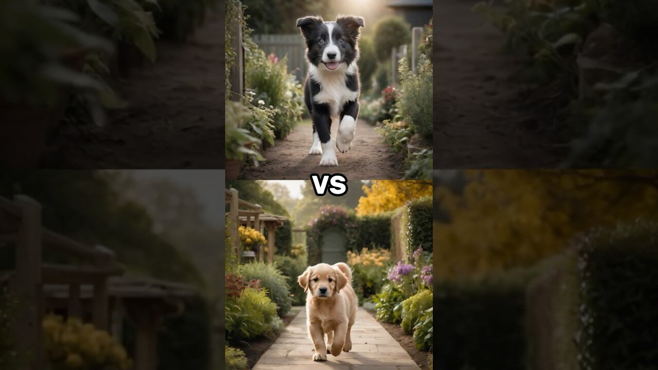 Cutest fight ever! Who's the strongest puppy?