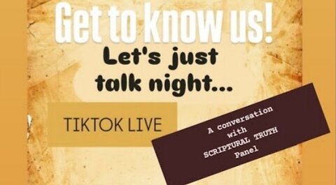 A CONVERSATION WITH THE PANEL - FEB 28 2025 (TikTok LIVE)