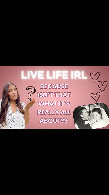 The most important things in life...