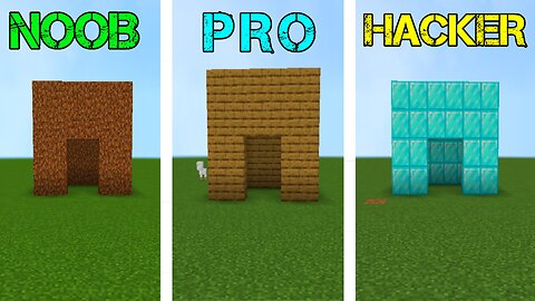 NOOB VS PRO VS HACKER IN MINECRAFT