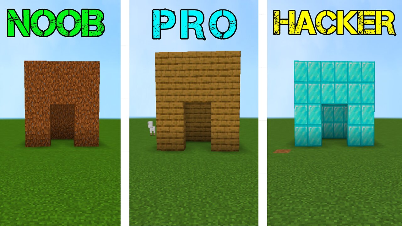 NOOB VS PRO VS HACKER IN MINECRAFT