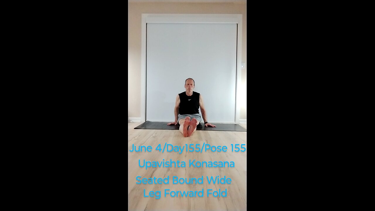 Upavishta Konasana / Seated Bound Wide Leg Forward Fold