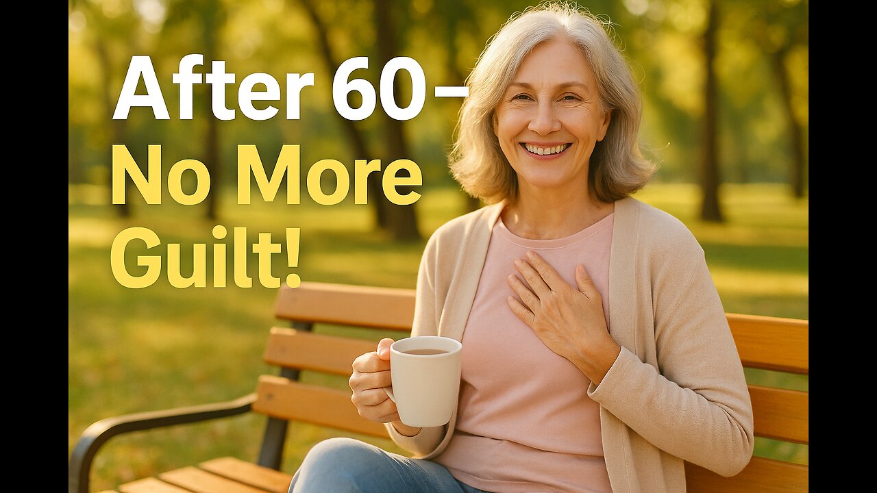 After 60, Say Goodbye to Guilt – 6 Ways to Prioritize Your Own Happiness 💖