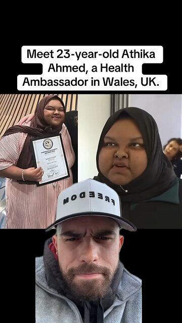 Meet 23-year-old Athika Ahmed a health ambassador in Wales UK