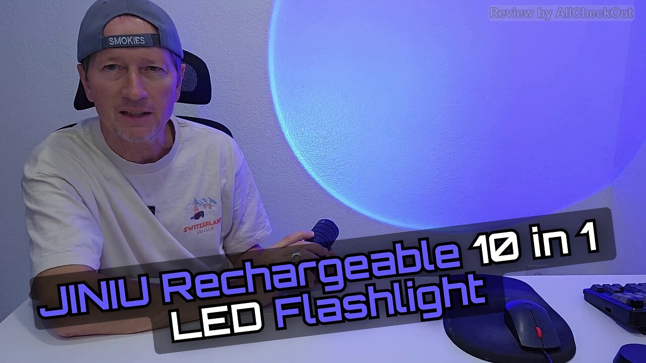 JINIU Rechargeable LED Flashlight Review – 10 Modes, Zoomable, Powerbank & Outdoor Survival