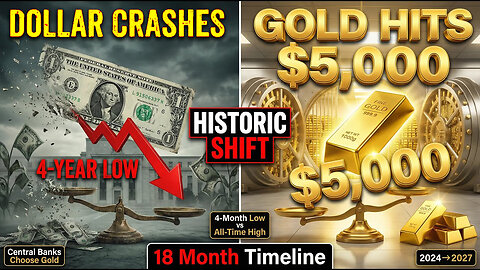 Gold Just Hit $5,000 While Dollar CRASHED - The Historic Shift Nobody Saw Coming