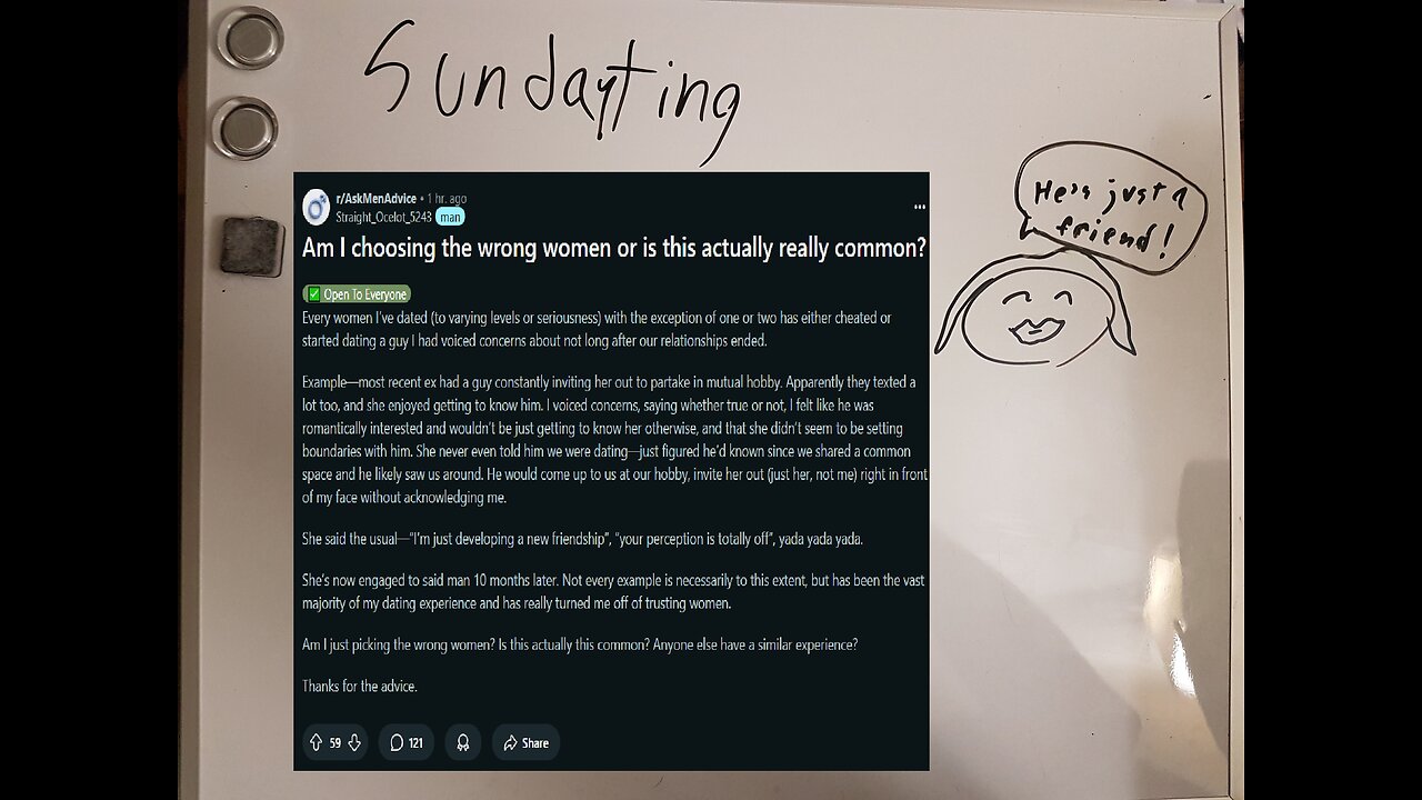 Redditor wonders why there's always another guy.