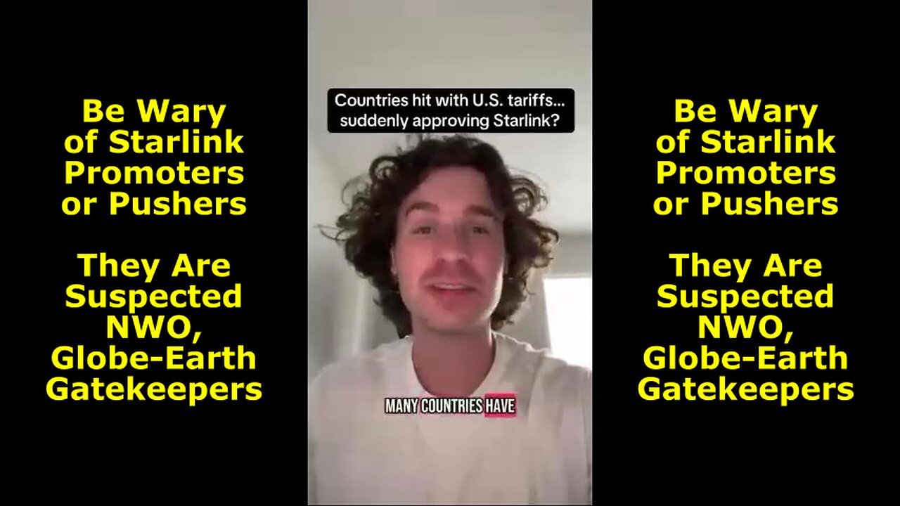 Leaked Memos Show the US Pushing Countries to Adopt SpaceX's Starlink Hoax and Psyop! | See Desc.
