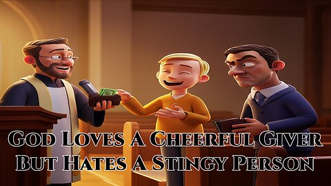 God Loves a Cheerful Giver & Hates a Stingy Person | Biblical Truth on Generosity
