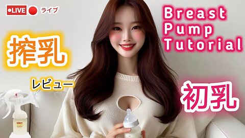 【搾乳機の使い方】搾乳入門！(pigeon搾乳機/Breast Pump Tutorial) #育児#子育て#搾乳