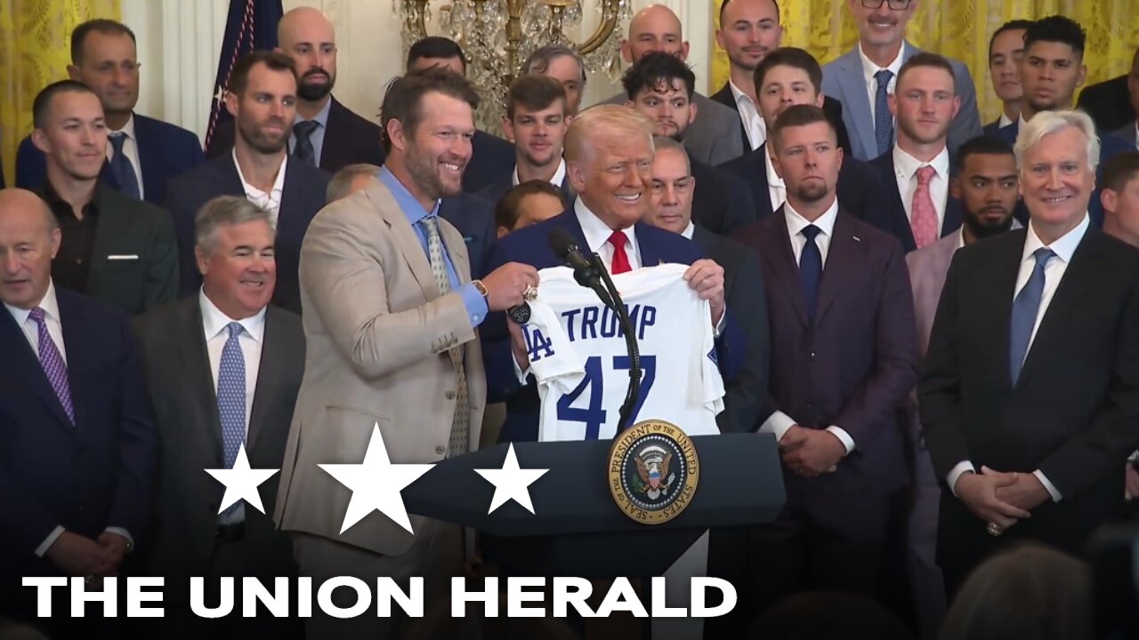President Trump Welcomes the 2024 World Series Champions, the Los Angeles Dodgers