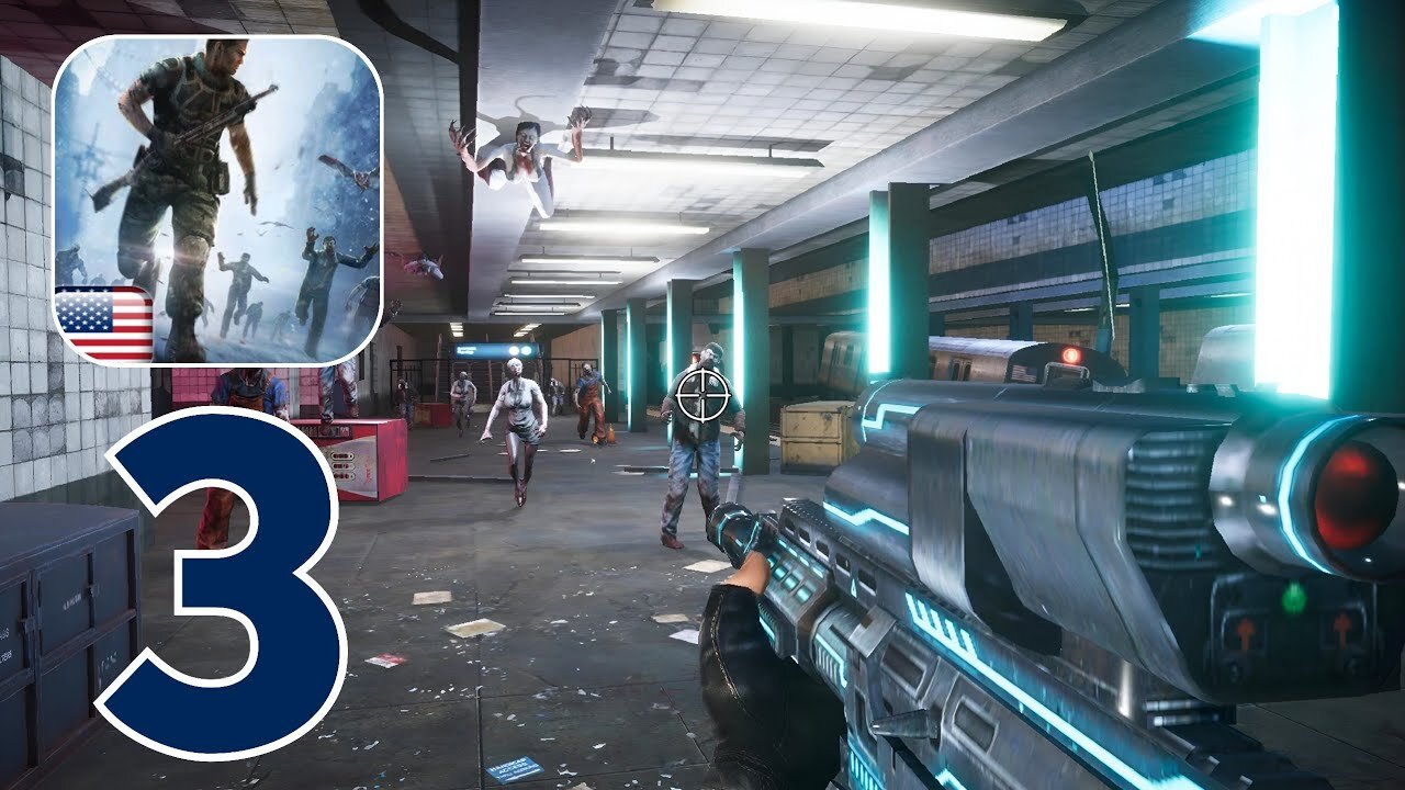 Dead Target: Zombie Games 3D - Gameplay Walkthrough | Part 3 (Android, iOS)