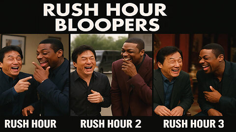 Rush Hour Movie Bloopers: Jackie & Chris Go Wild!