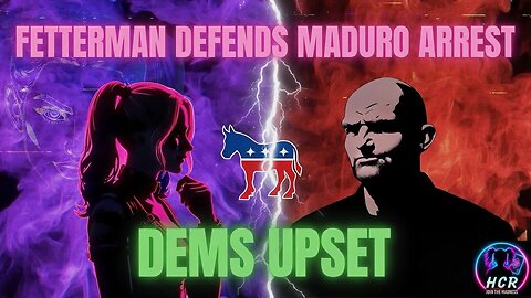 Fetterman Stunned Democrats by Backing Maduro Capture Praise