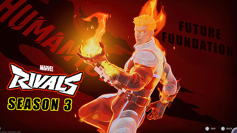 Marvel Rivals | MVP · Season 3 – No. 04 | Human Torch – Future Foundation Skin #marvelrivals #rivals