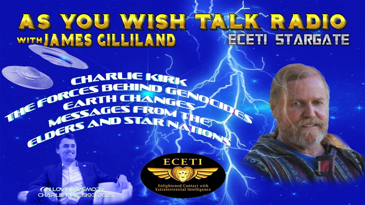 Charlie Kirk - The Forces Behind Genocides - Earth Changes - Elders - UFO?UAPs