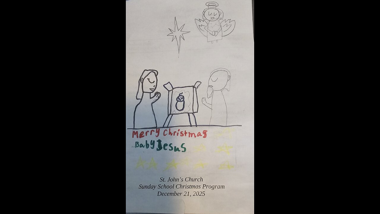 12/21/2025 - Sunday School Christmas Program